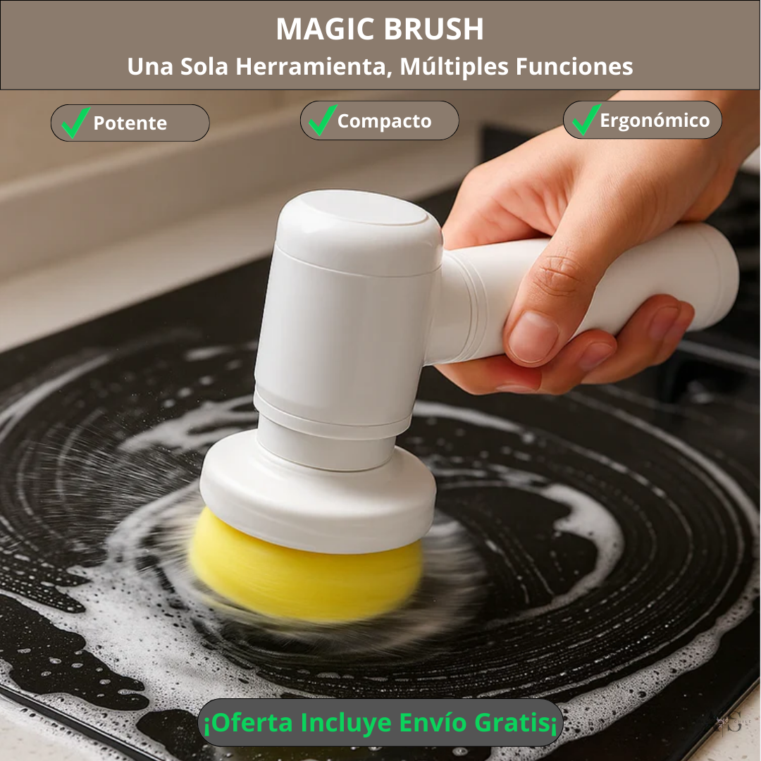 SpinClean Proâą â Cepillo ElĂ©ctrico Multifuncional