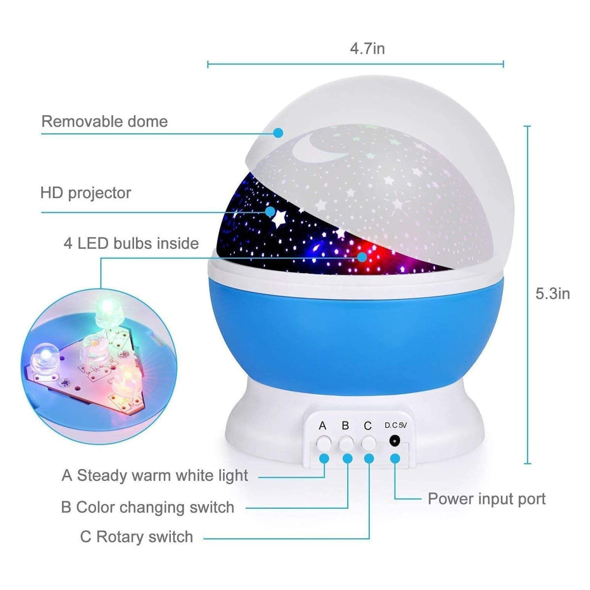 AstroLuz 360™ — Proyector de estrellas + Envio Gratis + Regalo