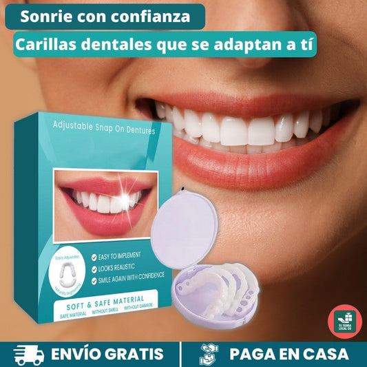 Compra 1 y llévate 2 - Carillas Dentales ! 40% OFF SOLO HOY