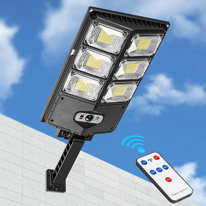 LUZ SOLAR ULTRA POTENTE 7700LM PARA EXTERIORES