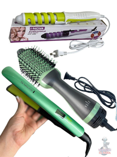 SOLO HOY - 50%OFF en Dream Hair: ¡El combo 3 en 1 que transforma tu cabello!