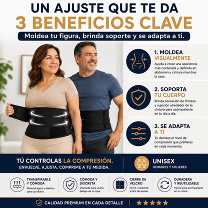 FLEXBODY™ Faja Ajustable de Compresión 5M