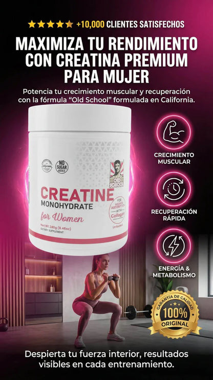Oferta Especial 2x1: Old School Creatina™ - Fórmula Especial para Aumentar Glúteos