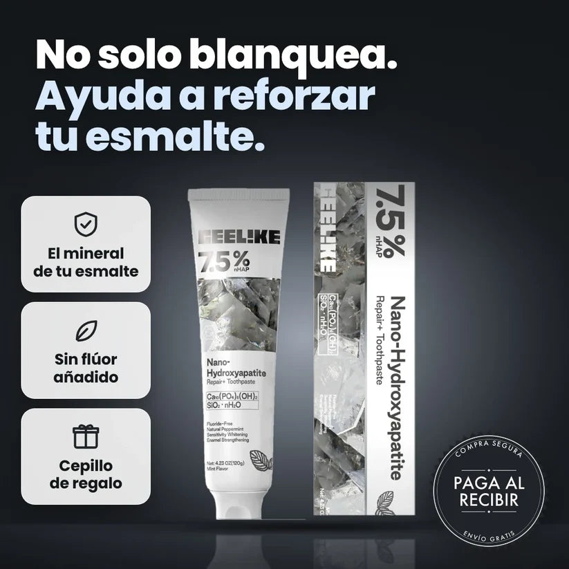 Nano Hidroxiapatita – Más Fuerza, Menos Sensibilidad y Sin Caries