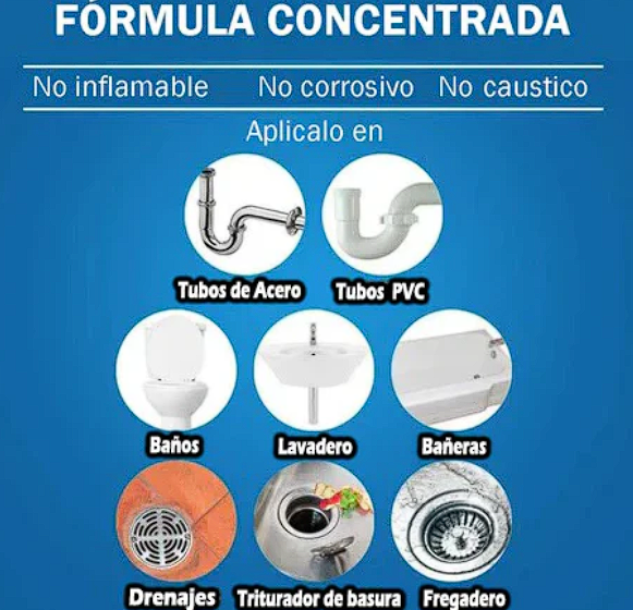 Compre 1  y llevate 3 -Wild Tornado - La Solución Perfecta para Cañerías Obstruidas SOLO HOY 50%OFF