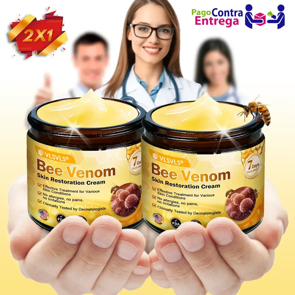 😍Paga 1 - Lleva 2🎁 ✨ Renueva tu piel de manera natural con 🌿Bee Venom ✨