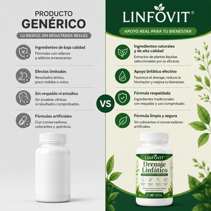 LINFOVIT™ | ¿Hinchazón, pesadez y líquidos retenidos? Hoy compra 1 y llévate otro GRATIS + Regalo🎁