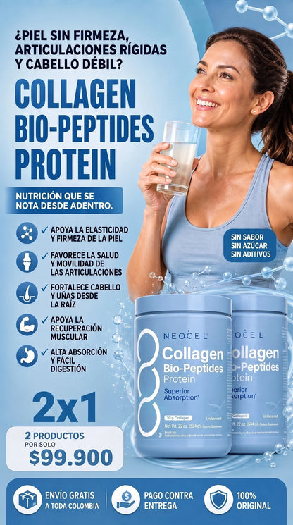 NeoCell® Colágeno Avanzado Para Piel y Articulaciones, no descuides tu ienestar, empieza desde hoy